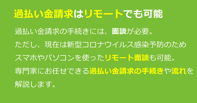 過払い金の手続きはリモート可能｜過払い金請求の流れを解説